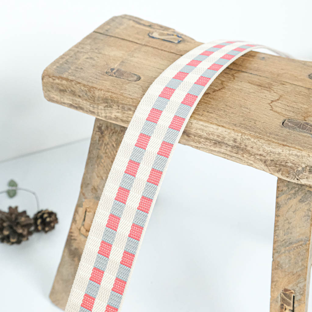 Red Checkered Strap - Maison Klem